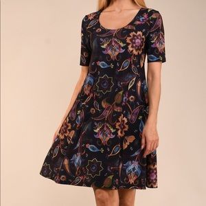 Floral Swing Dress